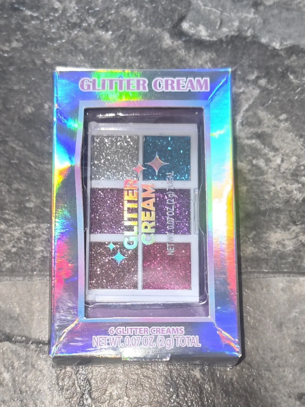 N/A glitter cream